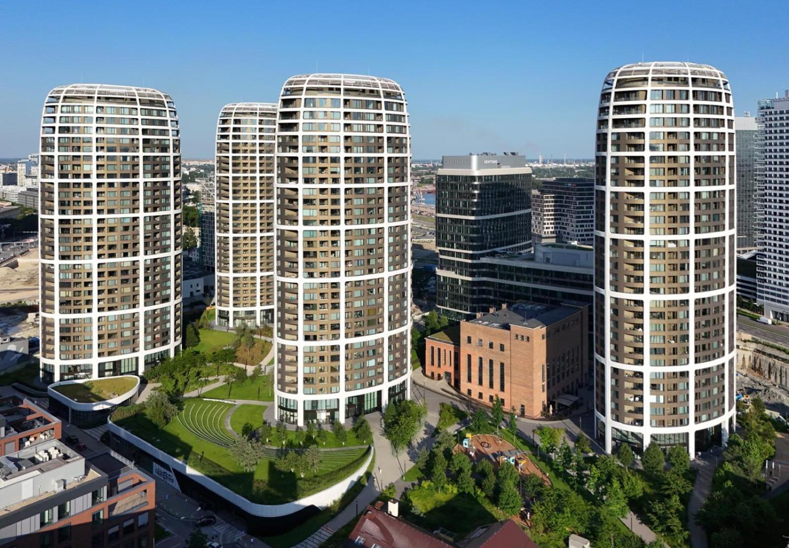 Sky Park 1 - Luxurious #Instaworthy Apartment In Downtown City Center With Included Parking, Best Address In Town Bratysława Zewnętrze zdjęcie